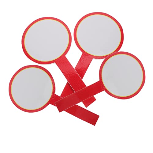 Uonlytech 4Stücke Whiteboards Abwischbare Anzeigetafel Langlebige Bewertungstafeln für Auktionen und Sportveranstaltungen Leicht und Tragbar von Uonlytech