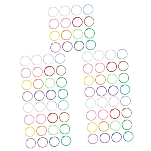 Uonlytech 5 Sätze Bindemittel -ringschlüsselkette Schlüsselanhänger Spaltringe Schlüsselringe Ordnerringe Stichworte Zubehör Bunt Binden Schlüsselbund Abnehmbar Mini Metall 60 Stück * 5 Uonlytech 5 Sätze Bindemittel -ringschlüsselkette Schlüsselanhänger Spaltringe Schlüsselringe Ordnerringe Stichworte Zubehör Bunt Binden Schlüsselbund Abnehmbar Mini Metall 60 Stück * 5 von Uonlytech