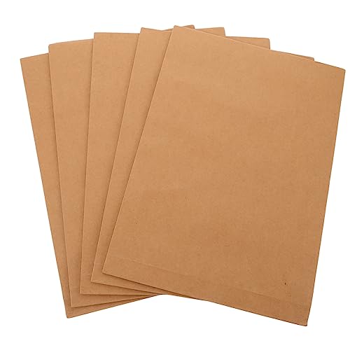 Uonlytech 5 Stück Dokumententasche aus Kraftpapier Datei fünf dokumentieren Hemden-Packtasche Kraftpapierbeutel große Umschläge für Dokumente Zeitschriftentaschen Light Brown Uonlytech 5 Stück Dokumententasche aus Kraftpapier Datei fünf dokumentieren Hemden-Packtasche Kraftpapierbeutel große Umschläge für Dokumente Zeitschriftentaschen Light Brown von Uonlytech