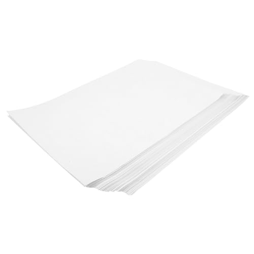 Uonlytech 50 Blatt Tag-aufkleber Papier Adressetiketten Druckbar Klebeetikett Klebrig Ziehen Um Adressaufkleber Weiß von Uonlytech