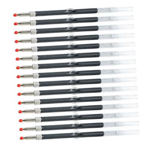 Uonlytech 50 Stück Gel Minen Universelle Kugelschreiberminen Perlenminen Tintenminen Tintenminen Für Stifte Schreibstifte Studenten Signaturstifte Schwarzer Kunststoff von Uonlytech