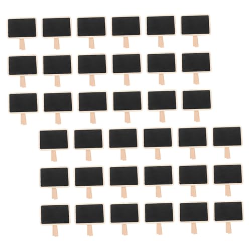 Uonlytech 50 Stück kleine Kreidetafeln zum Beschriften Message Board -Zeichen Mini-Kreidetafeln tafel-lebensmittelschilder für buffet Tafelschilder Tischplatte Holz Black Uonlytech 50 Stück kleine Kreidetafeln zum Beschriften Message Board -Zeichen Mini-Kreidetafeln tafel-lebensmittelschilder für buffet Tafelschilder Tischplatte Holz Black von Uonlytech