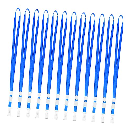 Uonlytech 50Stücke Ausstellungs Lanyards für Id Karten Hängeschnur für Namensschilder Bequemes für Mitarbeiter für Konferenzen und Veranstaltungen von Uonlytech