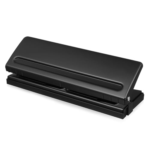 Uonlytech 6 Locher Stanzlöcher einstellbar Papier Stanzen tragbar Puncher Material Lochstanzwerkzeug Stanzmaschine Metall -Loch -Punsch Ordnerstanzer Craft Hole Punch Plastik Uonlytech 6 Locher Stanzlöcher einstellbar Papier Stanzen tragbar Puncher Material Lochstanzwerkzeug Stanzmaschine Metall -Loch -Punsch Ordnerstanzer Craft Hole Punch Plastik von Uonlytech