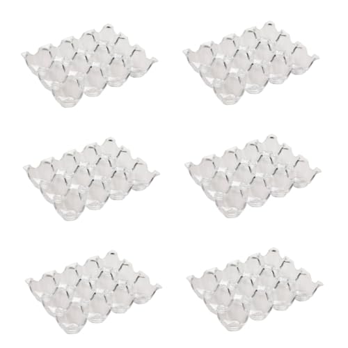 Uonlytech 6 Stk Eierschale Aus Acryl Behälter Für Lebensmittel Lebensmittelspender Eierfüller Flach Halter Für Frische Eier Deviled Eierablageträger Coop Ei Aufbewahrungskiste Uonlytech 6 Stk Eierschale Aus Acryl Behälter Für Lebensmittel Lebensmittelspender Eierfüller Flach Halter Für Frische Eier Deviled Eierablageträger Coop Ei Aufbewahrungskiste von Uonlytech