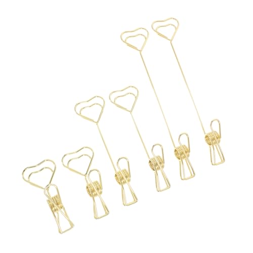 Uonlytech 6 Stück Memohalter Memokarten Display Memo Clip Halter Notizhalter Büroklammer Memohalter Metallkartenhalter Tragbarer Visitenkartenhalter Kartenausweishalter Stahldraht Uonlytech 6 Stück Memohalter Memokarten Display Memo Clip Halter Notizhalter Büroklammer Memohalter Metallkartenhalter Tragbarer Visitenkartenhalter Kartenausweishalter Stahldraht von Uonlytech
