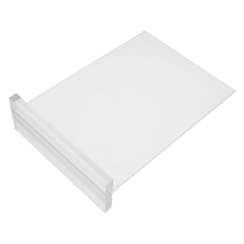 Uonlytech 6 Stück Transparente Schreibtisch Message Board Broschürenständer Wandschildhalter Klarer Rahmen Tischständer Flyerhalter Papierständer Zur Anzeige Menühalter Für Tische Acryl von Uonlytech