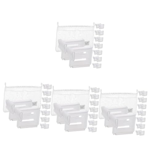Uonlytech 64 Stk Teilung Netzbeutel zum Aufhängen für den Kühlschrank Trennwand für die Gefriertruhe Schublade Trennwände für Kühlschränke Kühlschrank-Trennclip Gittergewebe Veranstalter pp Uonlytech 64 Stk Teilung Netzbeutel zum Aufhängen für den Kühlschrank Trennwand für die Gefriertruhe Schublade Trennwände für Kühlschränke Kühlschrank-Trennclip Gittergewebe Veranstalter pp von Uonlytech