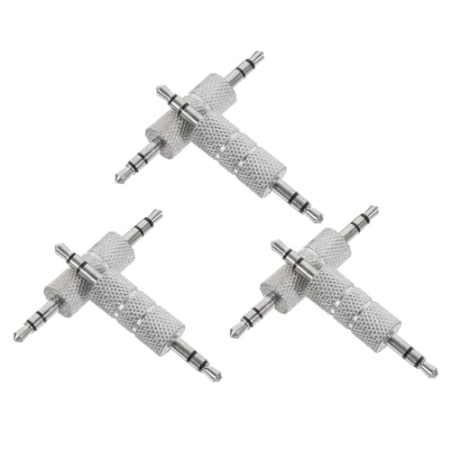 Uonlytech Mikrofon-Adapter 3 5 Mm auf Audio Stereo Jack Anschlüsse und Tragbar von Uonlytech