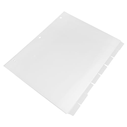 Uonlytech 8 Blatt Trennblatt Ersatzordner Trennblätter Ordnerteiler Planerteiler Trennblatt Für Ordner Registerteiler Ordner Mit Register Ordnertrenner Trennblätter Transparent Pp Uonlytech 8 Blatt Trennblatt Ersatzordner Trennblätter Ordnerteiler Planerteiler Trennblatt Für Ordner Registerteiler Ordner Mit Register Ordnertrenner Trennblätter Transparent Pp von Uonlytech