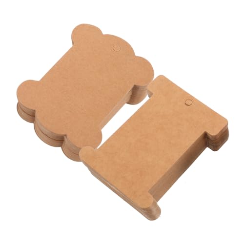 Uonlytech 80 Stück Wickelplatte Werkzeug Prägeordner Chocolate Kraftpapier von Uonlytech
