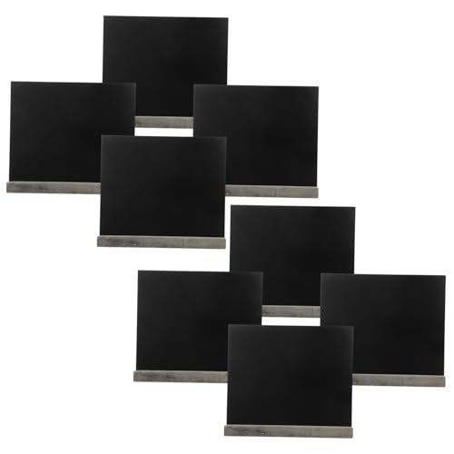 Uonlytech 8Stücke Mini Kreidetafeln Mit Abnehmbarem Holzsockel Für Hochzeiten Partys Und Restaurants Tafelschilder Beschriften Perfektes Deko Element von Uonlytech