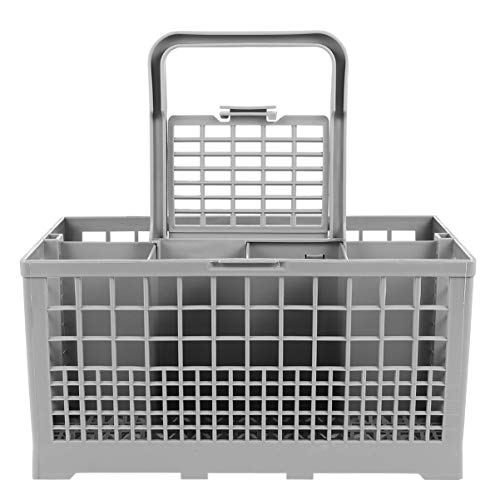 Uonlytech Besteckkorb Für Die Spülmaschine – Aufbewahrungsbox Für Die Küche Mit Griff Und Ordnungslösung Silber von Uonlytech