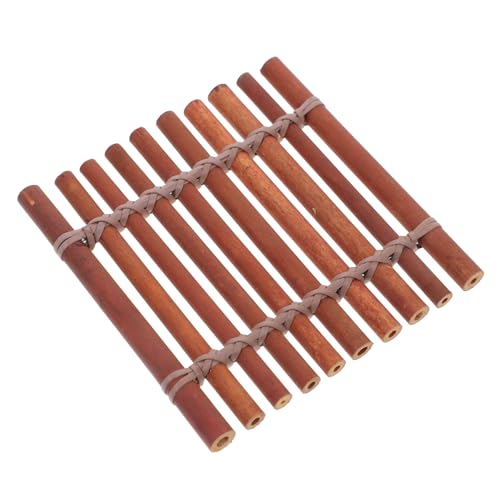 Uonlytech Bambusrequisiten Mini-Kiefern zur Dekoration Zubehör für Musikinstrumente Mini-Panflöte für Anfänger Flöte Pfeife Panflöteninstrument Mini-Zaun-Bastelarbeiten Brown Uonlytech Bambusrequisiten Mini-Kiefern zur Dekoration Zubehör für Musikinstrumente Mini-Panflöte für Anfänger Flöte Pfeife Panflöteninstrument Mini-Zaun-Bastelarbeiten Brown von Uonlytech