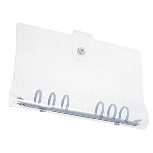 Uonlytech Bindemappe Mit Sechs Löchern Notizbücher Notizbuch Bindemittel Planerordner Und Briefumschläge Aktenordner Gehäuse Roségold Notebooks Das Notebook Metall Blue von Uonlytech