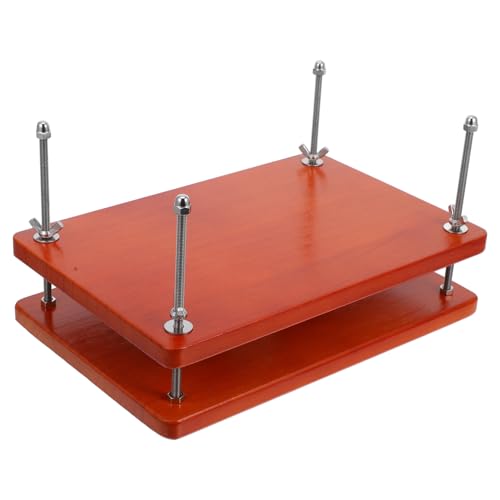 Uonlytech Buchpresse geformt Bindemaschinen Bindung Buchbinderei Buchbindebedarf Blume Holzpresse Papierpresse Buchkarton zum Binden von Büchern Buchbindesets Eisen Brown Uonlytech Buchpresse geformt Bindemaschinen Bindung Buchbinderei Buchbindebedarf Blume Holzpresse Papierpresse Buchkarton zum Binden von Büchern Buchbindesets Eisen Brown von Uonlytech