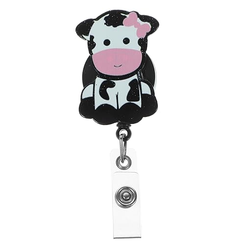 Uonlytech Cow -id -abzug Abzeichenhalter Danke Id -kartenhalter Süße Abzeichenrolle Zubehör Für Abzeichenrollen Namensschildrolle Clip-abzeichen Einziehbar Schlank Clips Abs Uonlytech Cow -id -abzug Abzeichenhalter Danke Id -kartenhalter Süße Abzeichenrolle Zubehör Für Abzeichenrollen Namensschildrolle Clip-abzeichen Einziehbar Schlank Clips Abs von Uonlytech