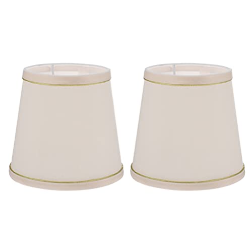 Uonlytech Deckenlampe Vintage 2Pcs Tuch Kunst Lampenschirm H? Lampenschirm Kronleuchter Tisch Lampenschirm Wand Lampenschirm Lampe Proof Abdeckung Lampe Liefert Pendelleuchte Vintage von Uonlytech
