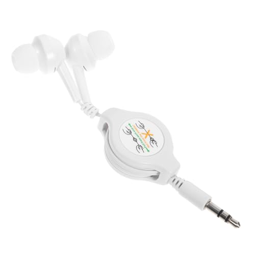 Uonlytech Ear Kopfhörer mit Doppeltem Teleskop Design Weiß Bequemes Tragegefühl für Player Digitale Geräte mit Einfach zu Verstauen zu Verwenden Uonlytech Ear Kopfhörer mit Doppeltem Teleskop Design Weiß Bequemes Tragegefühl für Player Digitale Geräte mit Einfach zu Verstauen zu Verwenden von Uonlytech