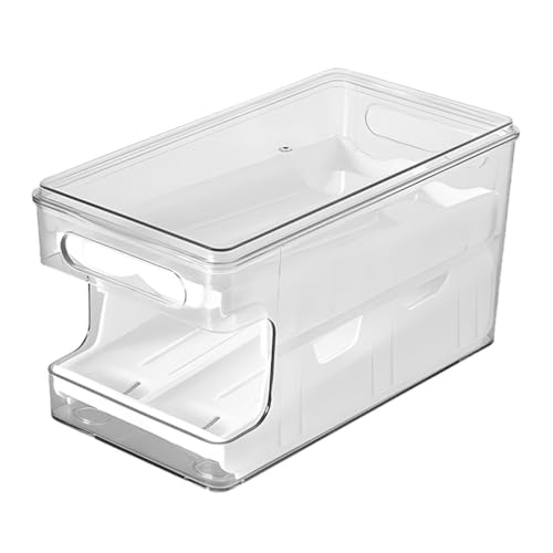 Uonlytech Eierbehälter Für Kühlschrank Eierfrische-Aufbewahrungsbox Mit Großem Fassungsvermögen Doppelschichtige Eierschublade Stapelbarer Eierhalter Herausnehmbare Eierablage Uonlytech Eierbehälter Für Kühlschrank Eierfrische-Aufbewahrungsbox Mit Großem Fassungsvermögen Doppelschichtige Eierschublade Stapelbarer Eierhalter Herausnehmbare Eierablage von Uonlytech