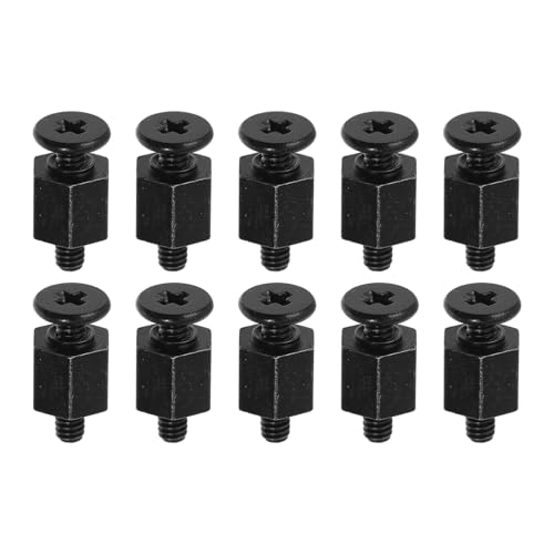 Uonlytech Ersetzen Sie Alte .2-laufwerksschrauben Durch Neue .2-Motherboard-befestigungsschrauben 10er-Set Schwarz Für Computersysteme von Uonlytech