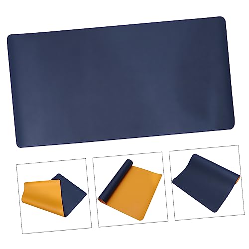 Uonlytech Großes Mauspad Gaming-mauspad Büromatte Pu-pad Gamer-matte Laptop-mauspad Laptop-matte Desktop-mauspad Matten Für Büroblock Computermatte Pu-mauspad Blue Uonlytech Großes Mauspad Gaming-mauspad Büromatte Pu-pad Gamer-matte Laptop-mauspad Laptop-matte Desktop-mauspad Matten Für Büroblock Computermatte Pu-mauspad Blue von Uonlytech