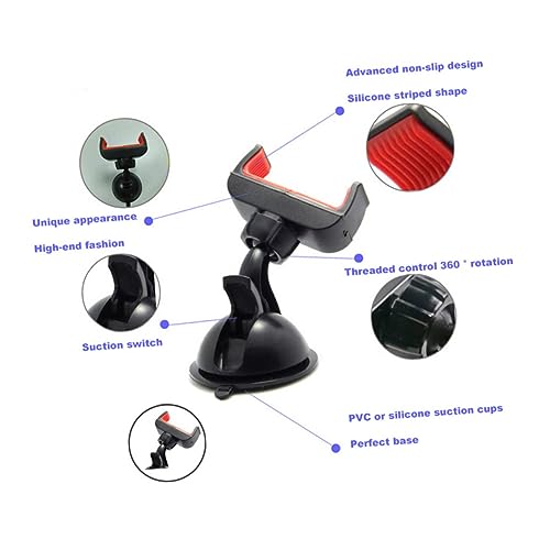 Uonlytech Halterung für Autotelefon Windschutzscheibe Handyhalterung im Auto Telefonständer Auto Saugnapfbecher Telefonhalterung handyhalter Auto Fahrzeughalter Mobile Unterstützung Schwarz Uonlytech Halterung für Autotelefon Windschutzscheibe Handyhalterung im Auto Telefonständer Auto Saugnapfbecher Telefonhalterung handyhalter Auto Fahrzeughalter Mobile Unterstützung Schwarz von Uonlytech