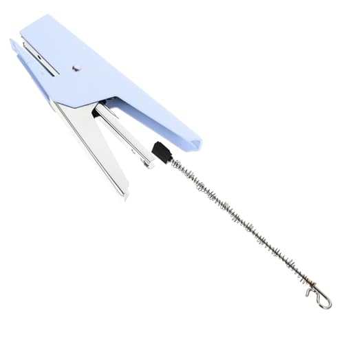 Uonlytech Handhefter Hefte Für Schreibtisch Heftklammern Armhefter Hefter Der Handheldin Bürobedarf Handgehaltes Hefter Mini Hefter Bürowefter Hefter Fürs Büro Buchheime Blau Metall von Uonlytech