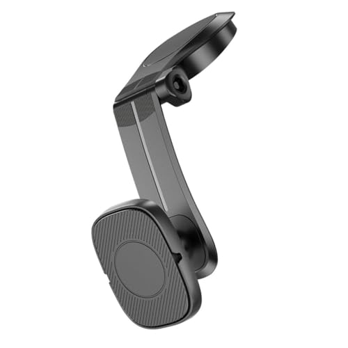 Uonlytech Handy magnetische Halterung Auto -Entlüftungs -Telefonhalter Autotelefonhalter Auto handyhalter Auto-handyhalter praktischer Telefonhalter tragbare Telefonhalterung Metall Black von Uonlytech