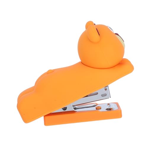 Uonlytech Hefter für den Schreibtisch Hefter mini Mikrohefter Bürowefter kleiner Hefter mit Heftklammern Handhefter zum Basteln Cartoon-Hefter Mini-Bürobedarfsset PVC Brown Uonlytech Hefter für den Schreibtisch Hefter mini Mikrohefter Bürowefter kleiner Hefter mit Heftklammern Handhefter zum Basteln Cartoon-Hefter Mini-Bürobedarfsset PVC Brown von Uonlytech