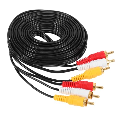 Uonlytech Kabel Männlich Zu Weiblich: 6-kopf-3- -audio-video-kabel Für Dvd-videorecorder Und Heimkinosysteme, Langlebiger - Mit Stabiler Signalübertragung von Uonlytech