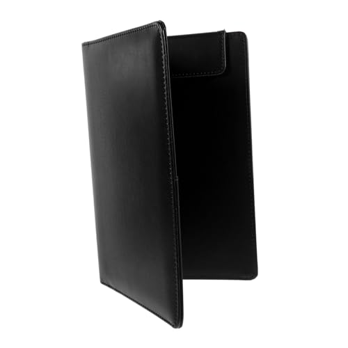 Uonlytech Kassiererbestellordner Rosa Klemmbrett mit Speicher Papier Gruß Zwischenablage Büroklammer Schreiben von Support-Boards Multifunktionsplatine tragbares Klemmbrett PU-Leder Schwarz Uonlytech Kassiererbestellordner Rosa Klemmbrett mit Speicher Papier Gruß Zwischenablage Büroklammer Schreiben von Support-Boards Multifunktionsplatine tragbares Klemmbrett PU-Leder Schwarz von Uonlytech
