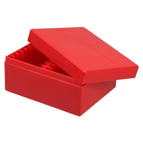 Uonlytech Kasten Münzbox Münzsammler Münzsortierer Challenge-münzhalter Münzständer Munitionskisten Zur Aufbewahrung Münzbehälter Münzhalter Für Alle Veranstalter Wechseln Rot Stk von Uonlytech