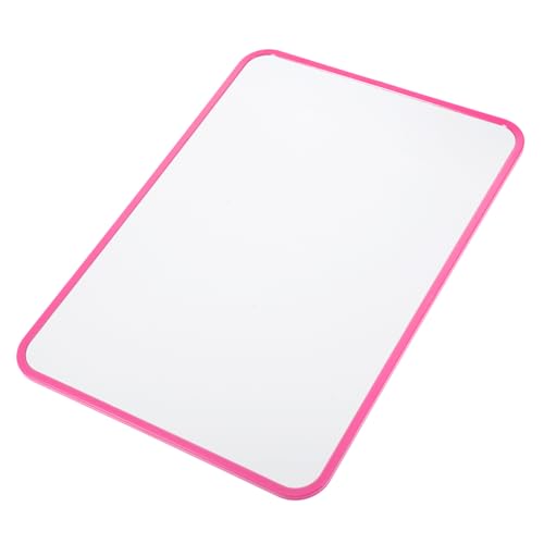 Uonlytech Kleine Tafel Magnetpapier Pastell Löschbar Kleine Löschtafel Magnetisches Zeichenbrett Whiteboard-marker Trockenlöschtafel Für Den Schreibtisch Bretter Whiteboardpapier Abs Rosa von Uonlytech