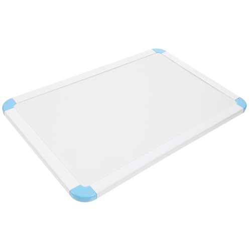 Uonlytech Kleines Whiteboard trocken abwischbar Trockenlöschtafel für die Wand kleine Tafel kleine Löschtafel Whiteboard für die Tür Hängendes Memoboard Plastik Blue von Uonlytech