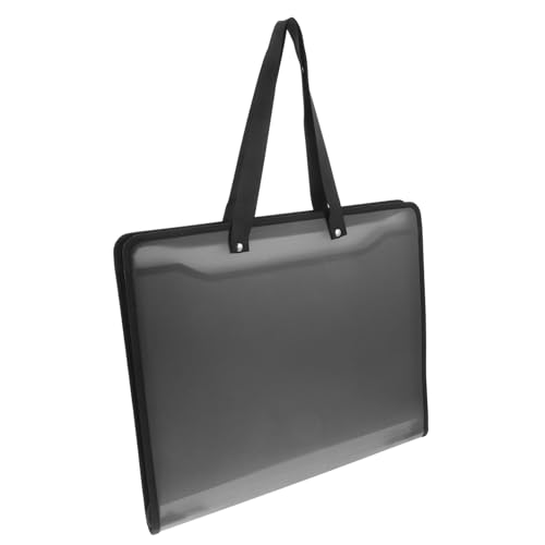 Uonlytech Kunsttasche Kleiner Kunstbeutel Kunst-portfolio-tasche Aktentaschen Mit Schnalle Beutel Für Männer Organizer Zur Aufbewahrung Von Scrapbook-papier Plastik Black Uonlytech Kunsttasche Kleiner Kunstbeutel Kunst-portfolio-tasche Aktentaschen Mit Schnalle Beutel Für Männer Organizer Zur Aufbewahrung Von Scrapbook-papier Plastik Black von Uonlytech