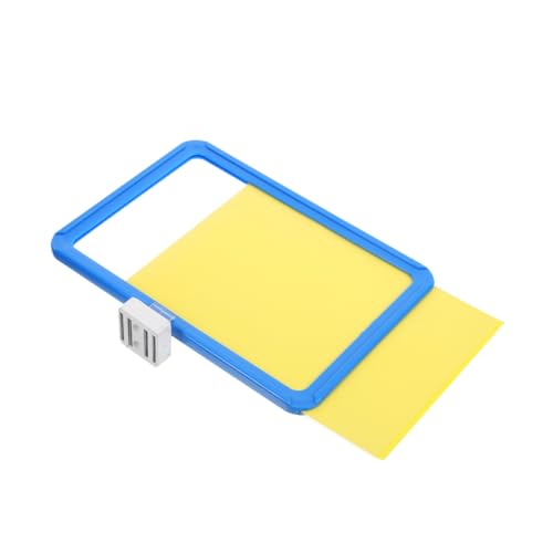 Uonlytech Magnetische Zeichen Etikett praktischer Posterständer Magnetschild Supermarkt Zubehör Preisschilder Vertikaler Schilderhalter Magnetische Hinweisschilder ABS-Kunststoff Blau von Uonlytech