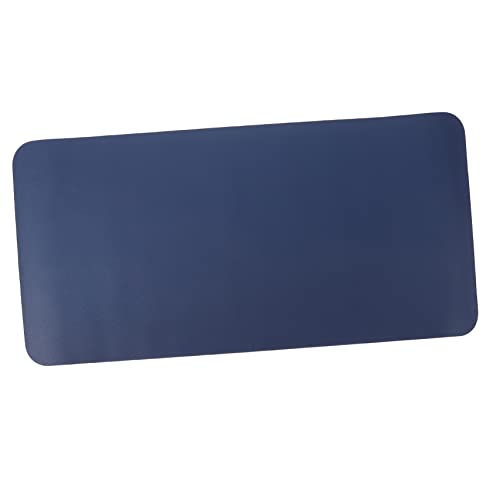 Uonlytech Mausetischmatte schreibtisch Computer Desk Pad Tischmauspad Laptop Mauspad -Pads Desktop-Mauspad Computermatten Desktop Pad- Work Desk Matte gepolstertes Mauspad Leder Blau von Uonlytech