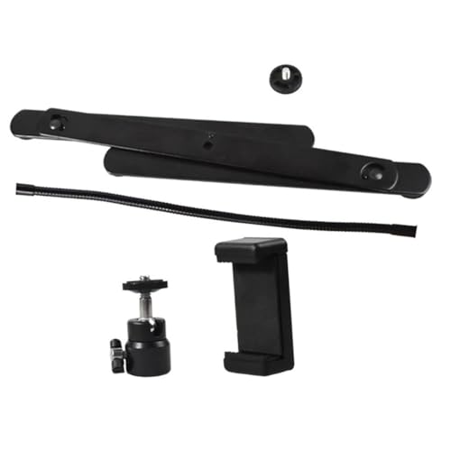 Uonlytech Mobilfunkclip Remake Telefonhalterung Handy-halshalter Stativ Handyständer Klein Handyhalter Stehen Für Live-Streaming Stand Selfiestick Für Metall Black Uonlytech Mobilfunkclip Remake Telefonhalterung Handy-halshalter Stativ Handyständer Klein Handyhalter Stehen Für Live-Streaming Stand Selfiestick Für Metall Black von Uonlytech