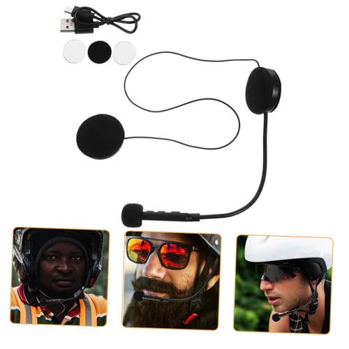 Uonlytech Motorradhelm Kabelloses Freisprechsystem mit Integriertem Mikrofon Komfortabel Leicht für Einfache Kommunikation Fahrt Passend Uonlytech Motorradhelm Kabelloses Freisprechsystem mit Integriertem Mikrofon Komfortabel Leicht für Einfache Kommunikation Fahrt Passend von Uonlytech