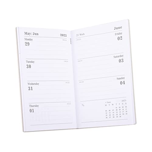 Uonlytech Notizbuch Für Studenten Monatlicher Planer Für Effiziente Zeitverwaltung Für Tägliche Notizen Und Geschäftsplanung Aus Hochwertigem Elegantem von Uonlytech