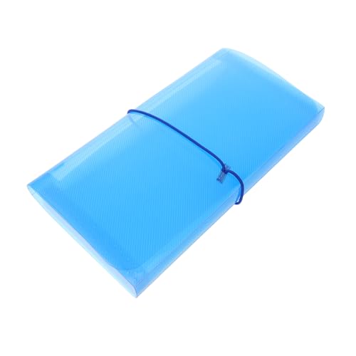Uonlytech Ordner Speicherpaket Organizer-ordner Erweiterbar Veranstalter Geformt Rechnung Ordner-organizer Expandieren Ordner Zur Aufbewahrung Von Ordnern Stapelbar Pp Blue von Uonlytech