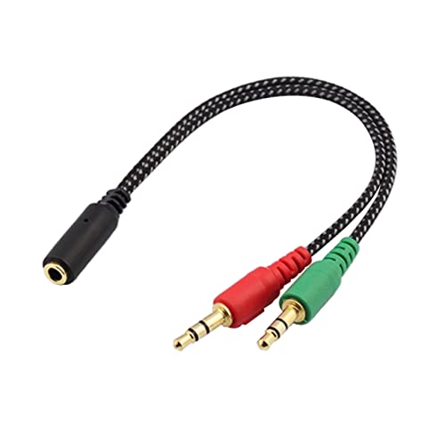 Uonlytech PC Headset Adapter für Mikrofon Kopfhörer Stereo Kabelsplitter für Mobilgeräte Audio Adapter für Gleichzeitige Nutzung Uonlytech PC Headset Adapter für Mikrofon Kopfhörer Stereo Kabelsplitter für Mobilgeräte Audio Adapter für Gleichzeitige Nutzung von Uonlytech