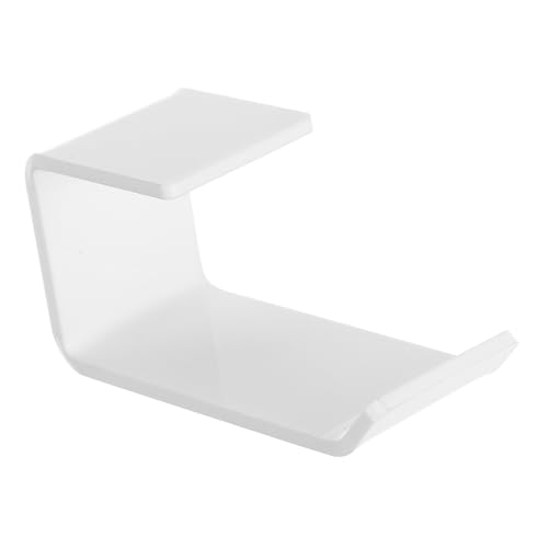 Uonlytech Pc Kopfhörerständer Halterung Für Gaming-kopfhörer Gaming-kopfhörer-Rack Kopfhörerhaken Für Den Schreibtisch Halterung Für Headsets Kopfhörerspielständer Gaming-zubehör Acryl Weiß von Uonlytech