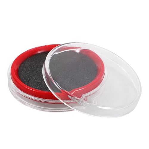 Uonlytech Stempelbox Multifunktions dokumentieren runden Tinte Stempelkissen dauerhaft werkzeug kleines Stempelkissen Stempeln mit Tinte rundes Stempelkissen Plastik Black Uonlytech Stempelbox Multifunktions dokumentieren runden Tinte Stempelkissen dauerhaft werkzeug kleines Stempelkissen Stempeln mit Tinte rundes Stempelkissen Plastik Black von Uonlytech