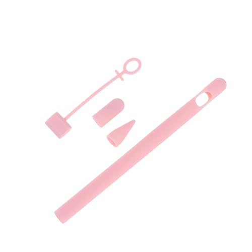 Uonlytech Stiftzubehör Bleistift für Kinder Stylus Bleistifthalter Fall stiftschlaufe Schreibstift Schlaufe Handyständer Stifthülle Schutzhülle Halterung Mäppchen Etui Generation Rosa von Uonlytech