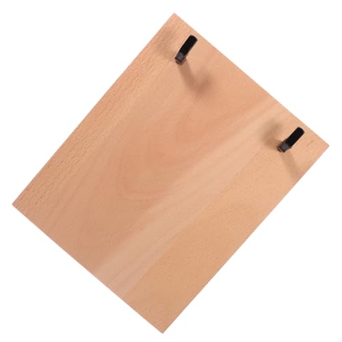 Uonlytech Tischkalenderständer holzplatte bürodekoration Kalenderhalter für Büro Stabiler Kalenderständer Schreibtisch-Flip-Kalenderhalterung Desktop-Kalenderhalterung Kalenderzubehör Eisen von Uonlytech