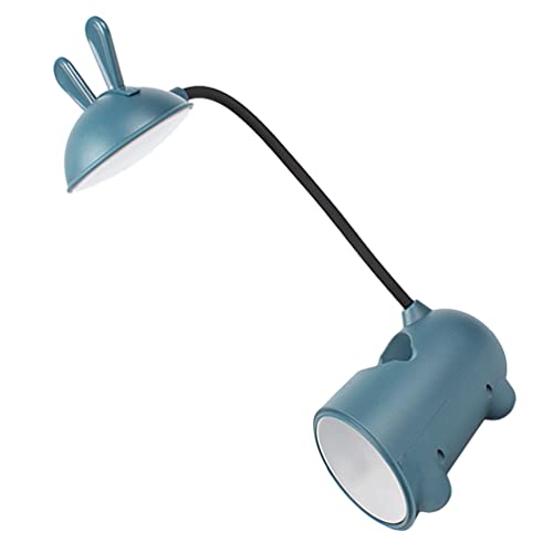 Uonlytech Tischlampe Kaninchen Tisch Licht USB Lade Wiederaufladbare Lesen Licht mit Spiegel Stift Halter Schreibtischlampe Kinder von Uonlytech