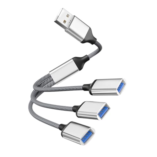 Uonlytech USB USB Kabel USB Hub Erweiterungskabel 1 Ännlich Auf 3 Weiblich USB Splitter Kabel Praktisches USB Stromverteilerkabel Für Computer Und Auto Silberne Ausführung USB Kabel Uonlytech USB USB Kabel USB Hub Erweiterungskabel 1 Ännlich Auf 3 Weiblich USB Splitter Kabel Praktisches USB Stromverteilerkabel Für Computer Und Auto Silberne Ausführung USB Kabel von Uonlytech