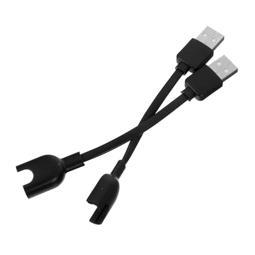 Uonlytech USB Ladegerät Kabel Für Mi Band 3 Überhitzungsschutz Effizientes Laden Ideal Für Smart Armbänder Flexibles Und Langlebiges Design von Uonlytech